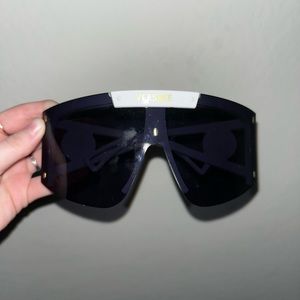 White Versace sunglasses